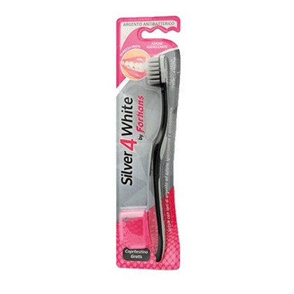 Forhans Spazzolino Silver4white Azione Antibatterica
