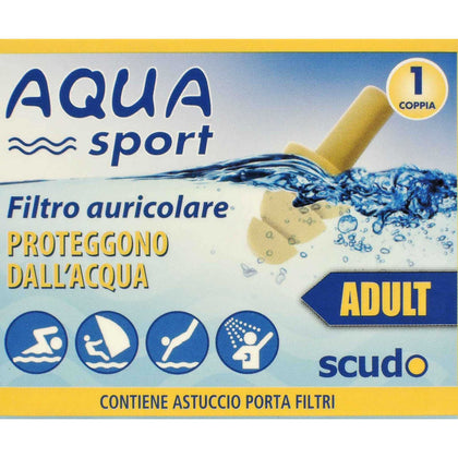 Earplug Scudo Aquasport Adulti 2 Pezzi