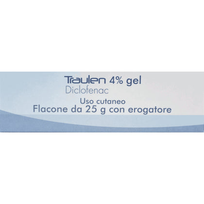 Traulen Gel Flacone 25g 4% Con Erogatore