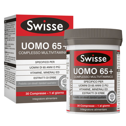 Swisse Uomo 65+ Multivitaminico 30 Compresse