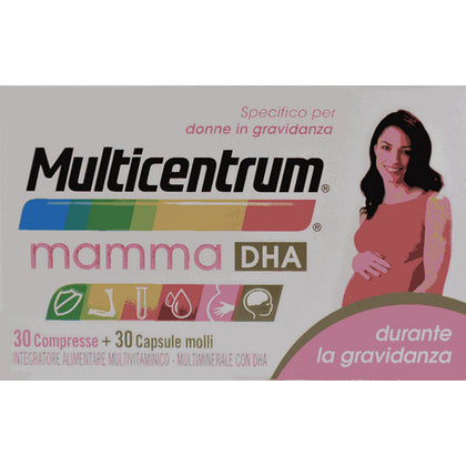 Multicentrum Mamma Dha 30 Compresse + 30 Capsule Molli