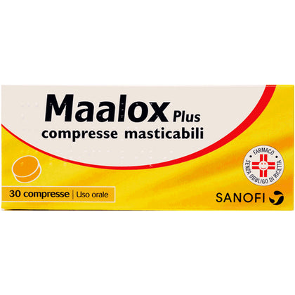 Maalox Plus 30 Compresse Masticabili