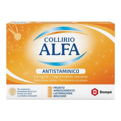 Collirio Alfa Antistaminico 10 Contenitori
