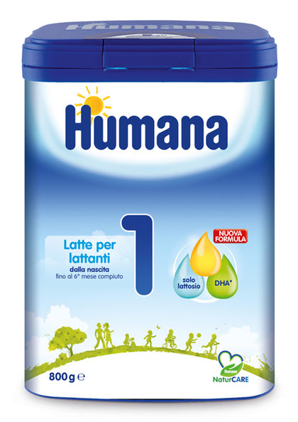 Humana 1 Latte Per Lattanti 800g