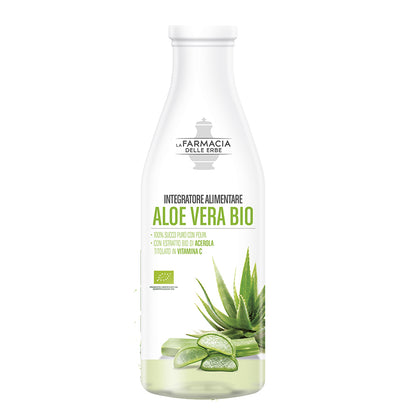 Farmacia Delle Erbe Aloe Vera Bio Succo Puro E Polpa 1l