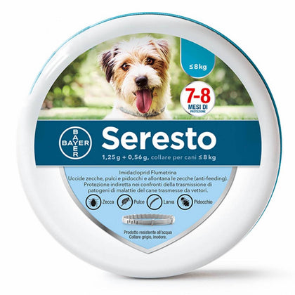 Seresto Cani 1-8 Kg (1,25+0,56g)