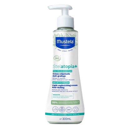 Mustela Stelatopia+ Crema Relipidante Anti-prurito Bio 300ml