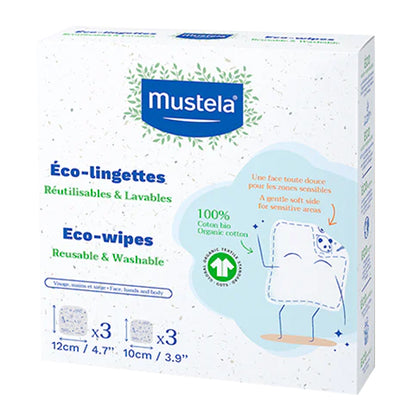 Mustela Salviette Riutilizzabili 6 Pezzi