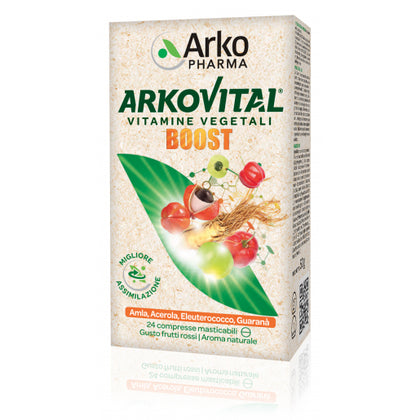 Arkovital Vitamine Vegetali Boost 24 Compresse Masticabili