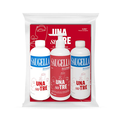 Saugella Dermoliquido Ph3,5 Una Su Tre 3x200ml