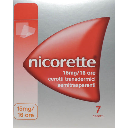 Nicorette 7 Cerotti Transdermici 15mg/16h