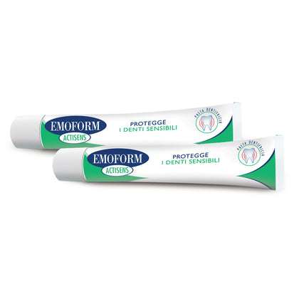 Emoform Actisens Dentifricio 2x75ml