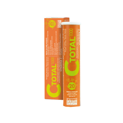 C Total 1000 Vitamina C 20 Compresse Effervescenti