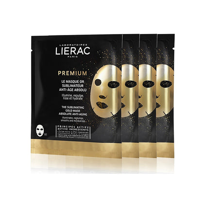 Lierac Premium Maschera Oro 4pezzi