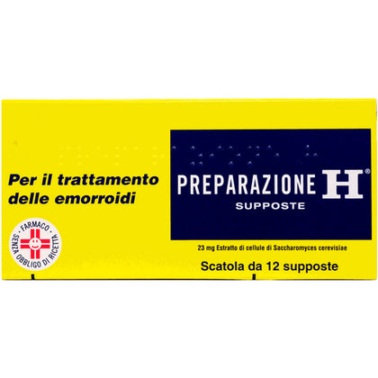 Preparazione H 12 Supposte 23 Mg