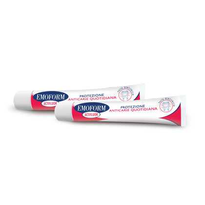 Emoform Actifluor Dentifricio 2x75ml