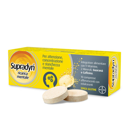 Supradyn Ricarica Mentale 10 Compresse Effervescenti