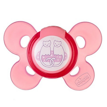 Chicco Succhietto Silicone Rosa 4+ 1 Pezzi