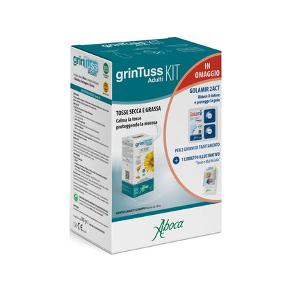 Aboca Grintuss Adulti Kit Sciroppo+golamir