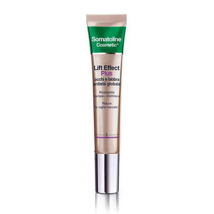 Somatoline Cosmetic Plus Crema Anti Eta' Occhi Labbra 15ml