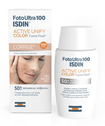 Isdin Fotoultra Active Unify Color Fusion Fluid SPF100+ 50Ml