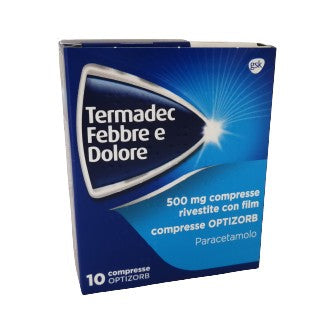 Termadec Febbre E Dolore 10 Compresse 500mg