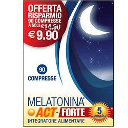 Melatonina Act+ 1mg Forte 5 Complex 90 Compresse