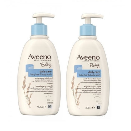 Aveeno Baby Bagnetto Testa Piedi Pacco Doppio
