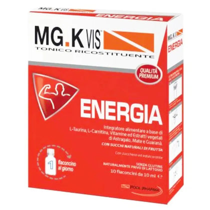 Mgk Vis Tonico Ricostituente Energia 10 Flaconcini
