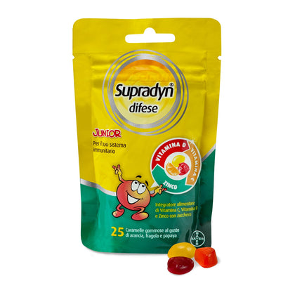 Supradyn Difese Junior 25 Caramelle Gommose