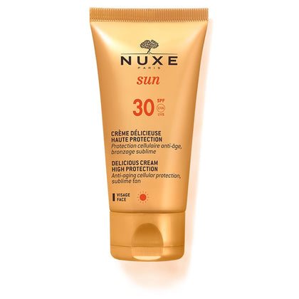 Nuxe Sun Crema Deliziosa Alta Protezione Viso Spf30 50Ml