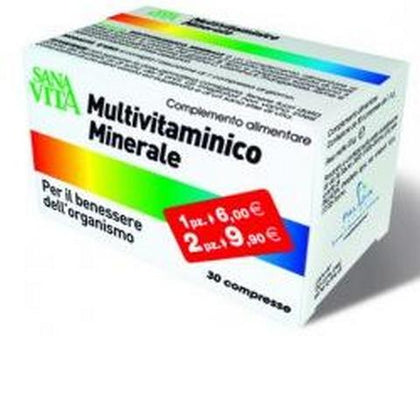 Sanavita Multivitaminico Minerale 30 Compresse