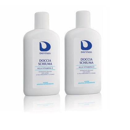 Dermon Doccia Schiuma Bipacco Alla Vitamina E