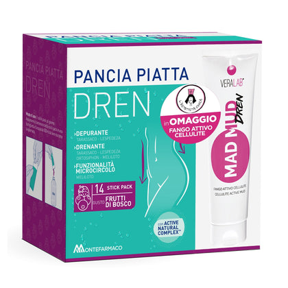 Pancia Piatta Dren Frutti Di Bosco + Fango Anticellulite