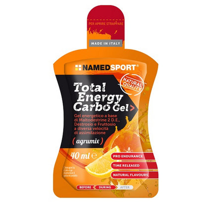 Named Total Energy Carbo Gel Agrumi 40ml