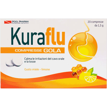 Kuraflu Gola Limone/miele20 Compresse