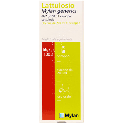 Lattulosio Mylan 200ml 66,7%