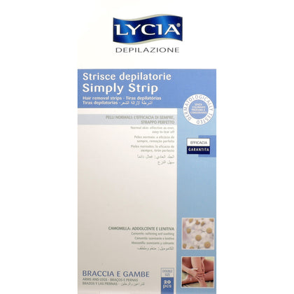 Lycia Simply Strip Braccia/gambe 20 Pezzi