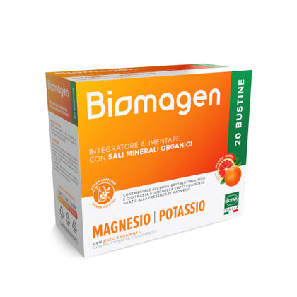 Biomagen Magnesio E Potassio 20 Bustine