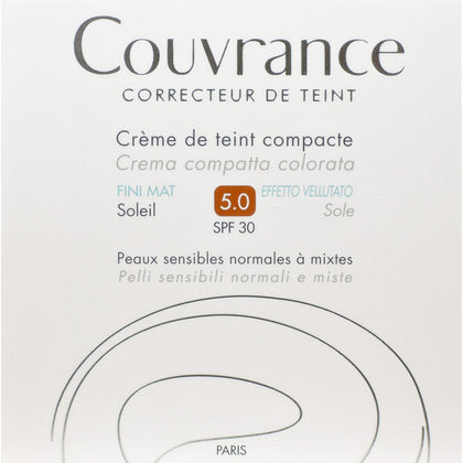 Avene Couvrance Crema Compatta Oilfree Sole