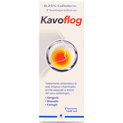 Kavoflog Collutorio Flacone 160ml 0,25%