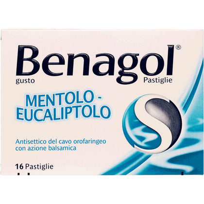 Benagol 16 Pastiglie Mentolo Eucaliptolo