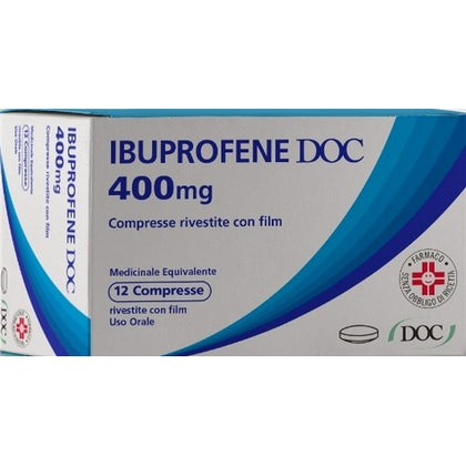 Ibuprofene Doc 400 Mg 12 Compresse Rivestite Con Film
