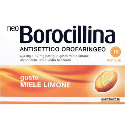 Neoborocillina Antisettica Cavo Orofaringeo 16 Pastiglie Li