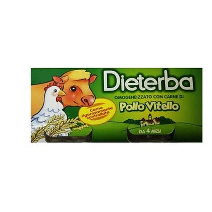 Dieterba Omogeneizzato Vitel/pollo3x80g