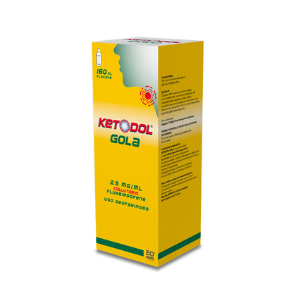 Ketodol Gola Collutorio Flacone 160 Ml