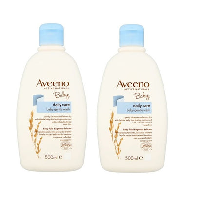 Aveeno Baby Care Baby Fluido Bagnetto Delicato Pacco Doppio