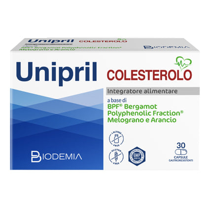 Biodemia Unipril Colesterolo 30 Capsule Gastroresistenti