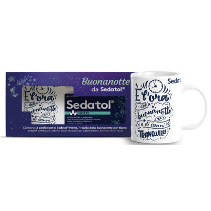 Sedatol Buonanotte Confezione Bi-pacco 2x30 Capsule + Tazza