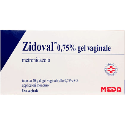 Zidoval Vaginale Gel40g 7,5mg/g+5ap